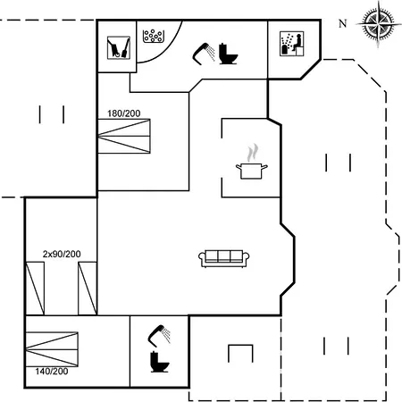 Ayen - 1-5km From The Sea By Interhome Hals